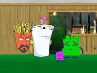 Click to watch 'Mooninites 3: Remooned' (popup) Aqua Teen Hunger Force